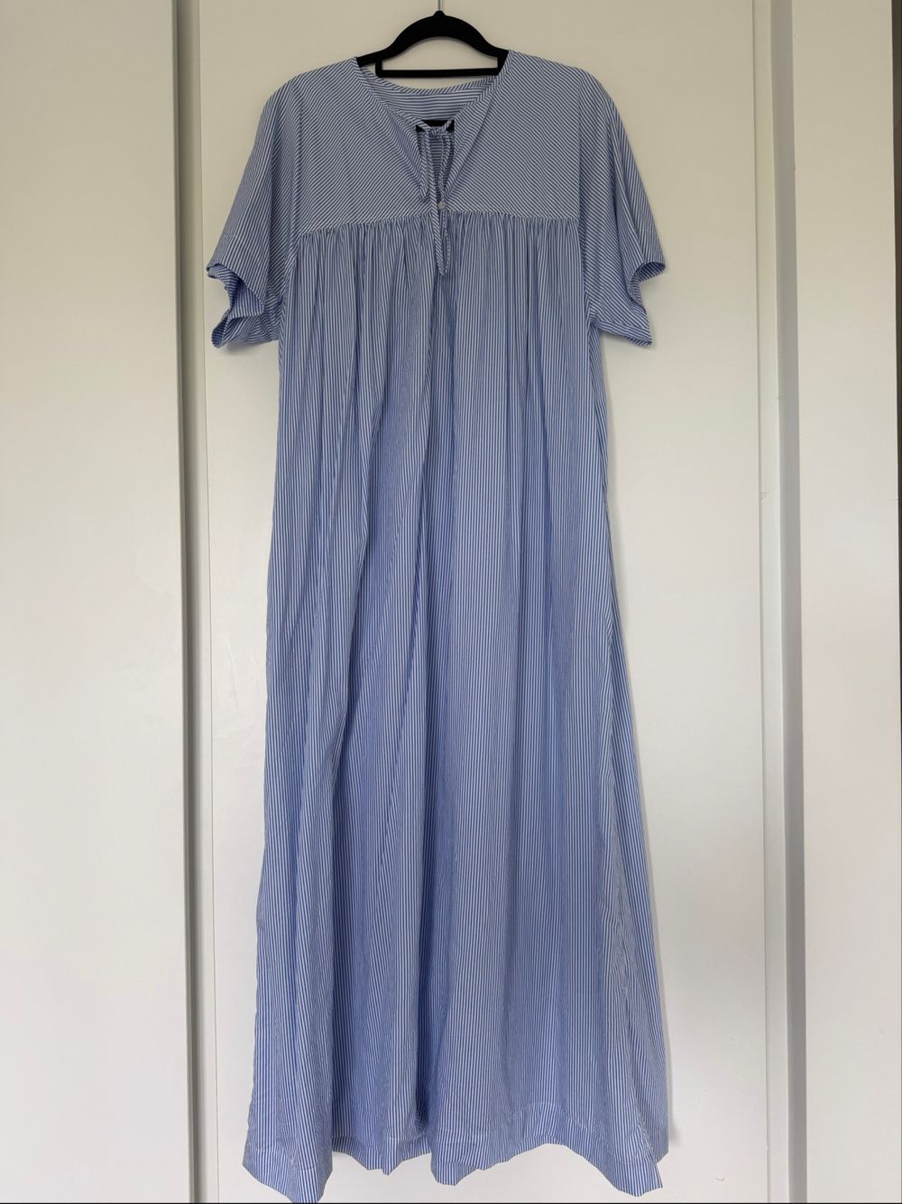 Harry Were Blue and White Striped Dress