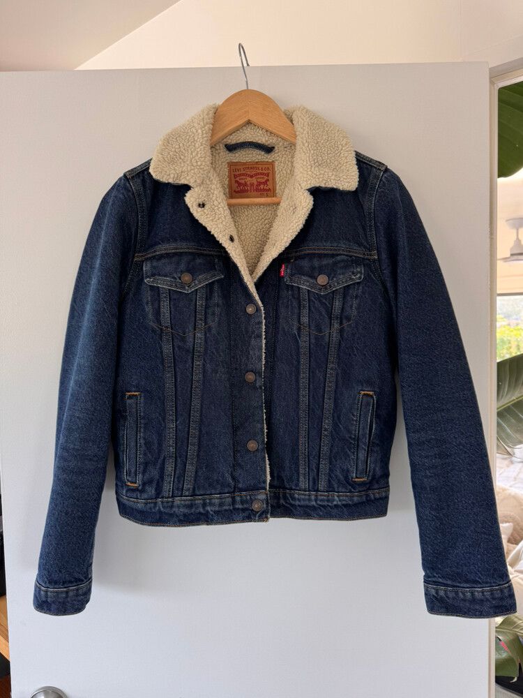 Levi’s sherpa-lined Denim Jacket