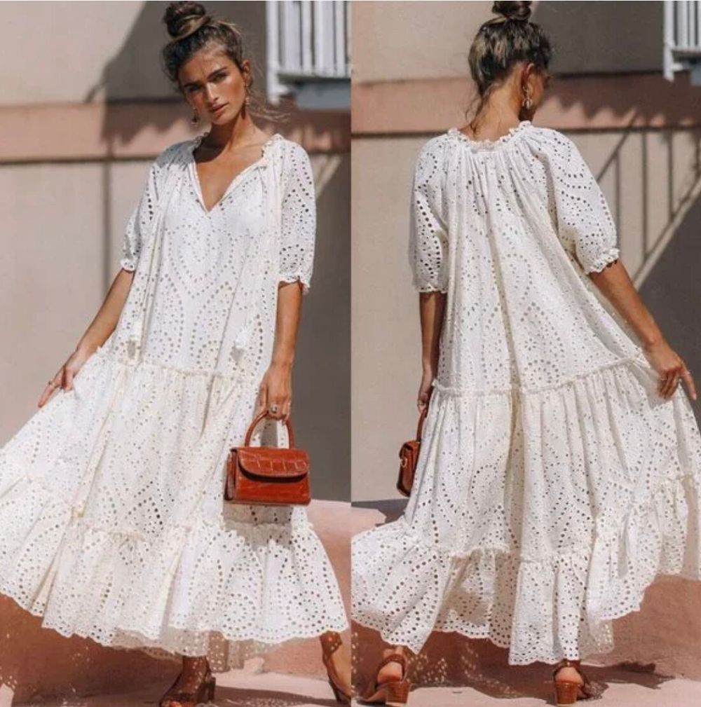 Maxi Dress Tshirt Dress Tall French Connection Abana Biton Broderie Dress Extra Small Cotton Maxi Dress Tshirt Dress Tall French Connection Abana Biton Broderie Dress Extra Small Cotton