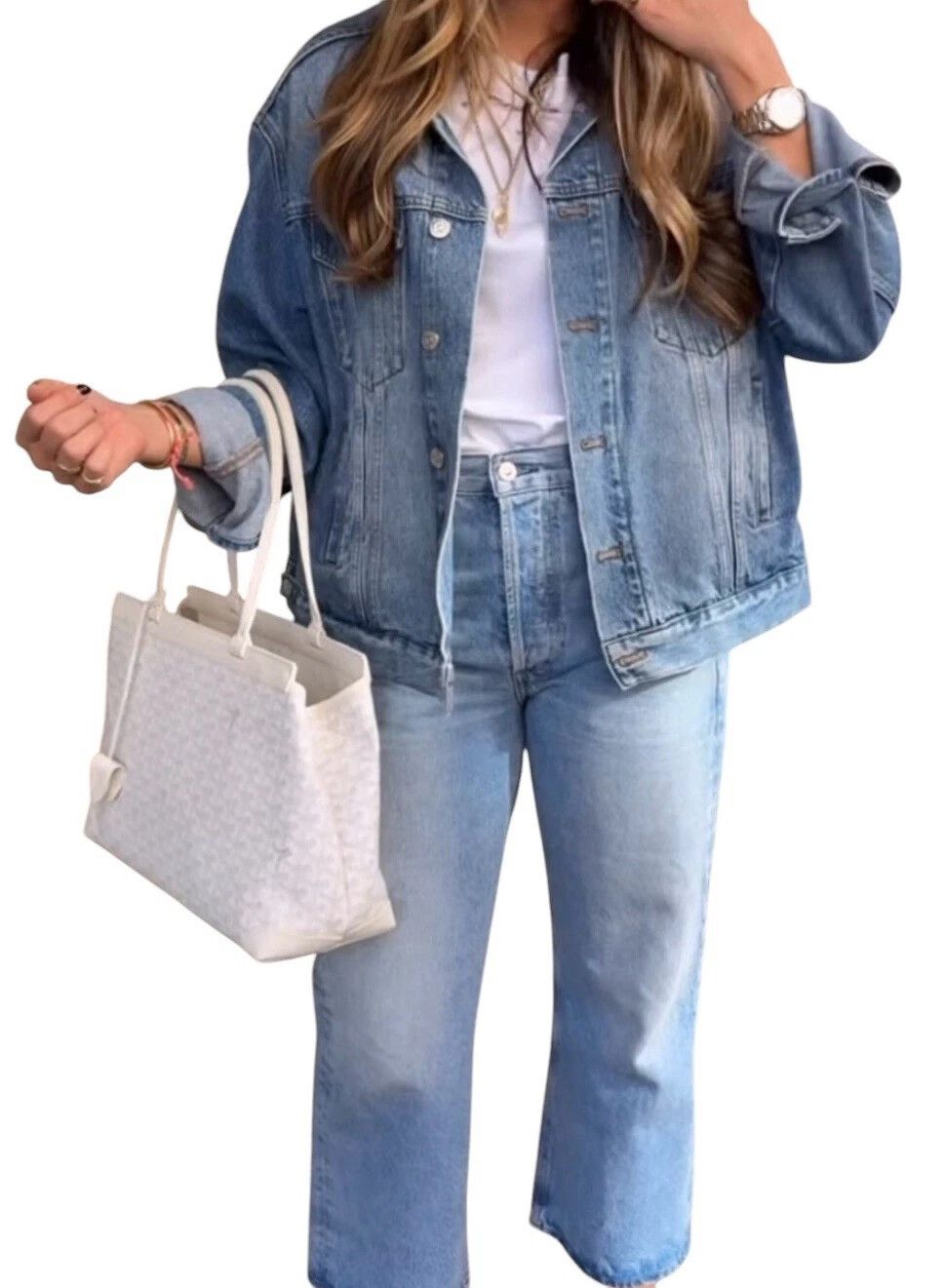 Classic Denim Jacket- Blue Vintage wash
