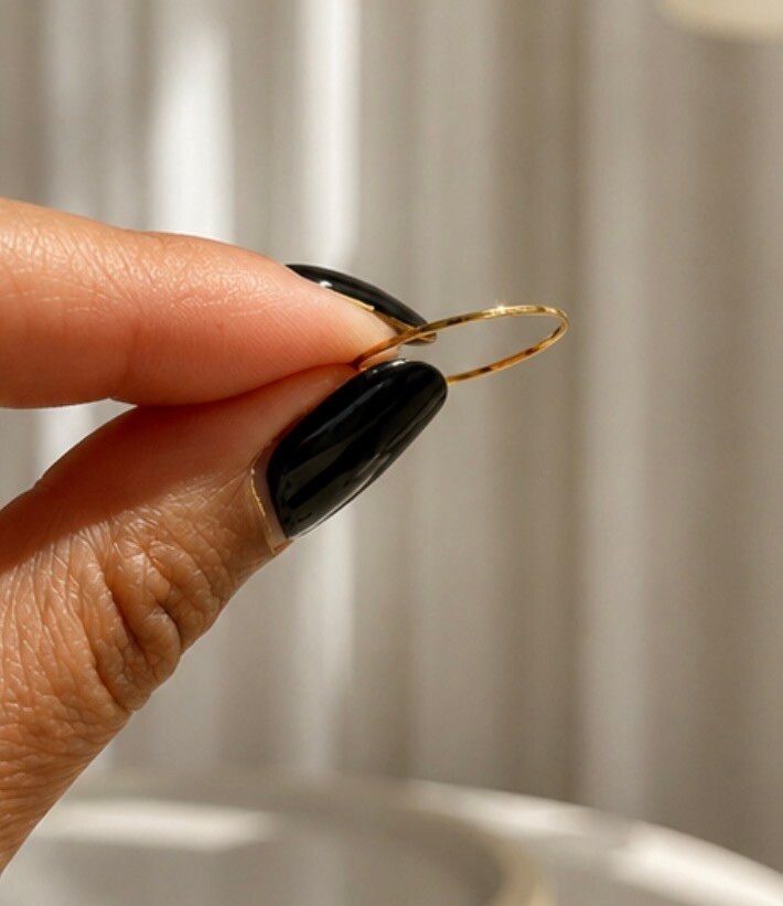 ✨ waterproof gold stacking ring 1mm thin dainty band size 7 ✨ Forget it like a tatt00 Ultra fine forever gold ring made to live on your hand 24/7. This is that effortless minimalist piece you never take off.  18k gold filled stainless steel 100% waterproo
