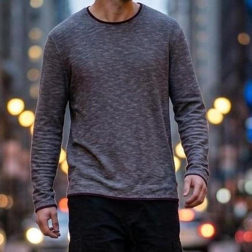 Men’s Ted Baker Grey Long Sleeve Knit Jumper (L)