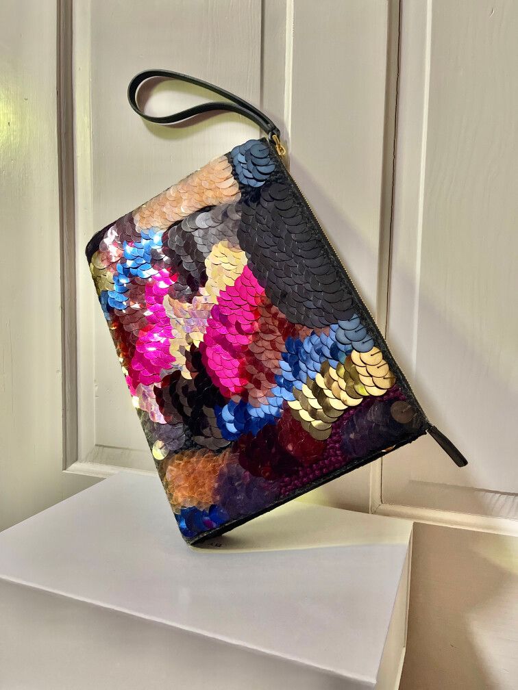 Marni Sequined clutch