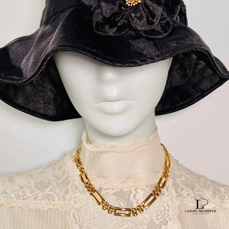 MONET Gold Fashion Necklace (AN-MO-680)