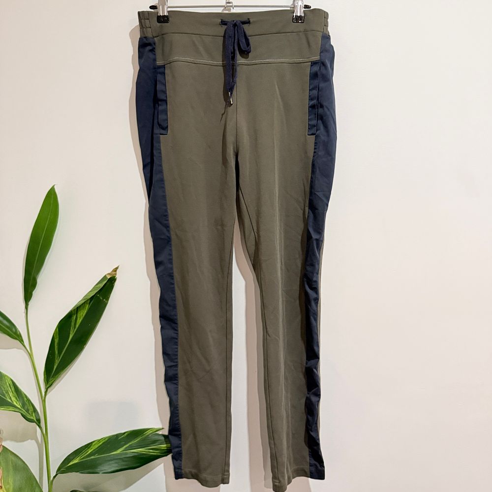 Madly Sweetly Khaki and Blue Pants Size 10