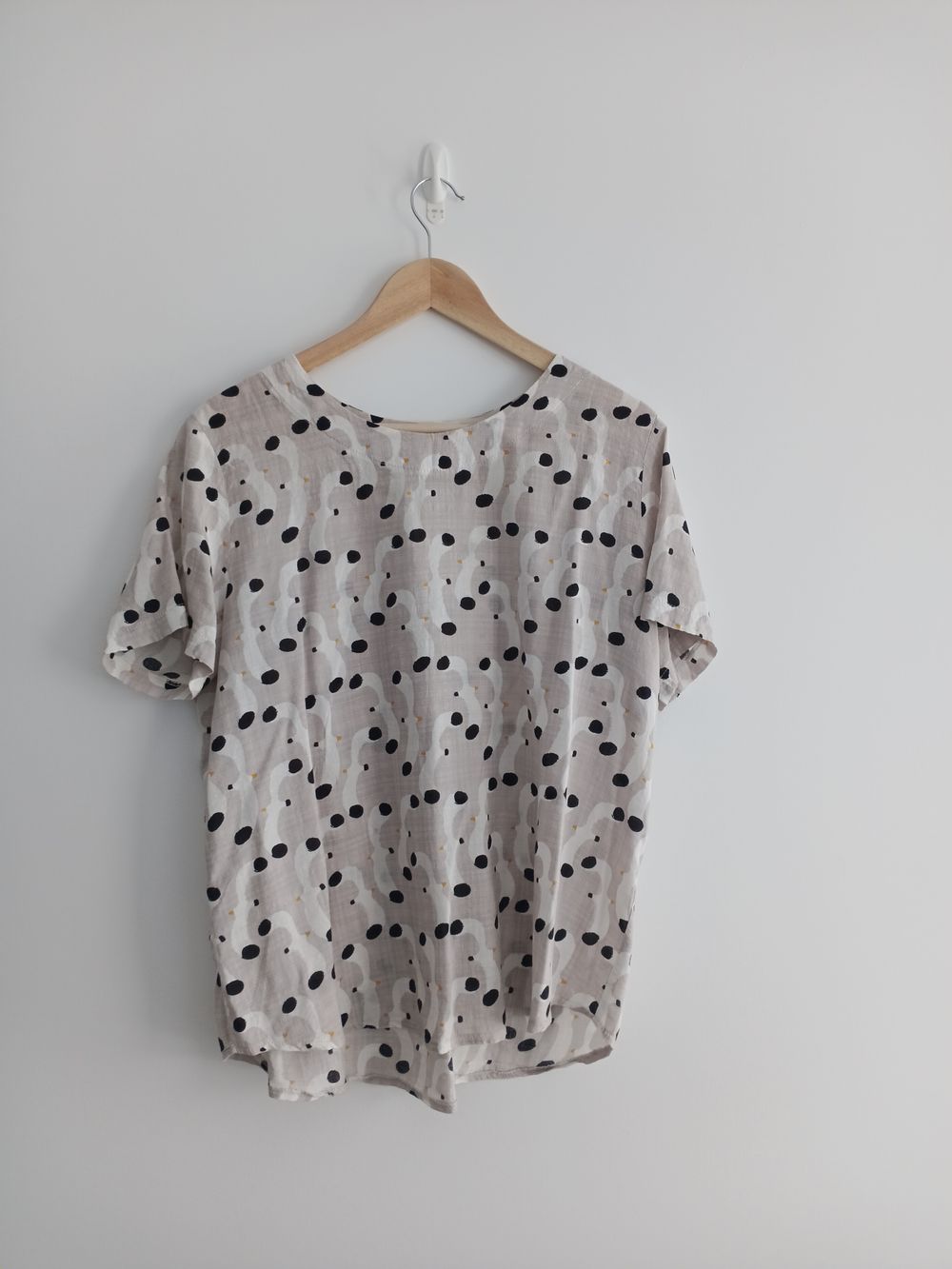 Olga de Polga Grey Graphic Top