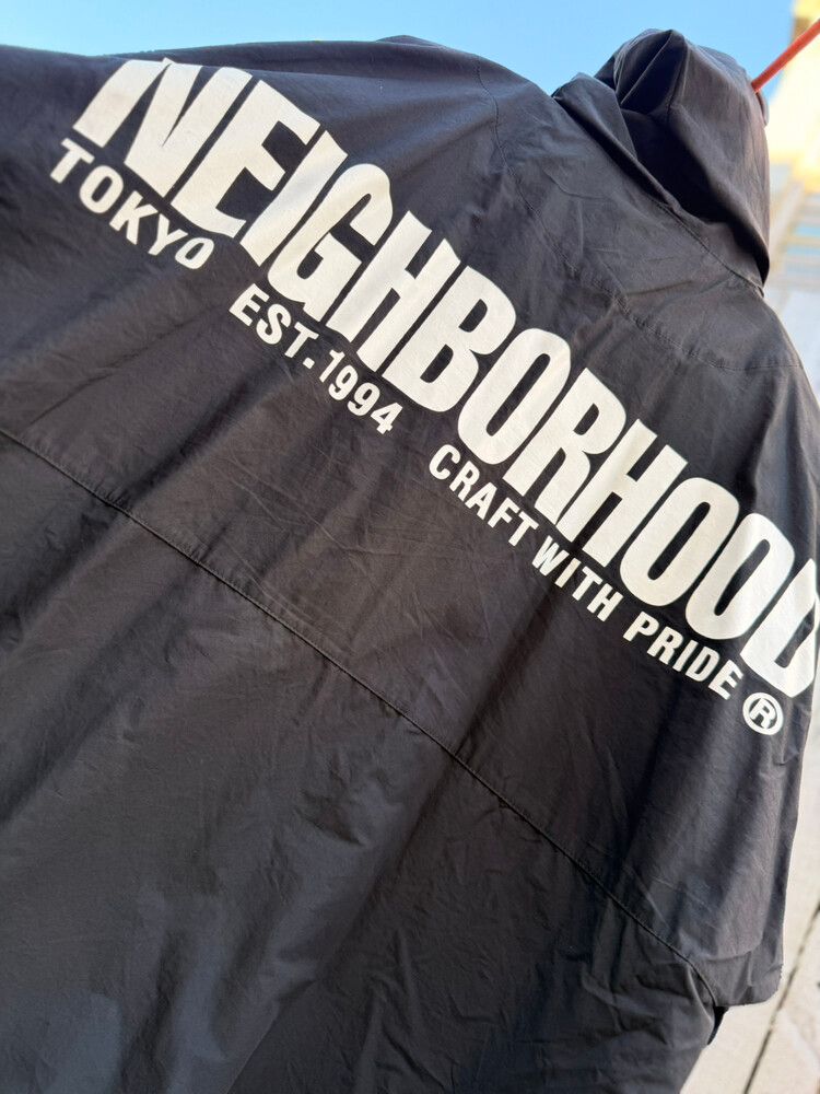 Neighborhood Black Hooded WindBraker