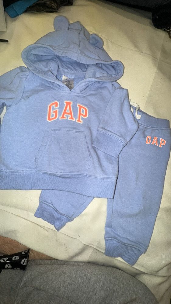 Gap Blue Hoodie and Pants Set girls