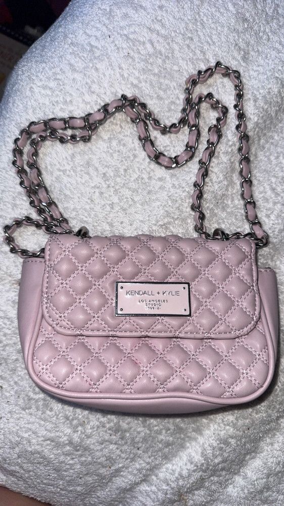 Kendall + Kylie Pink Crossbody Bag