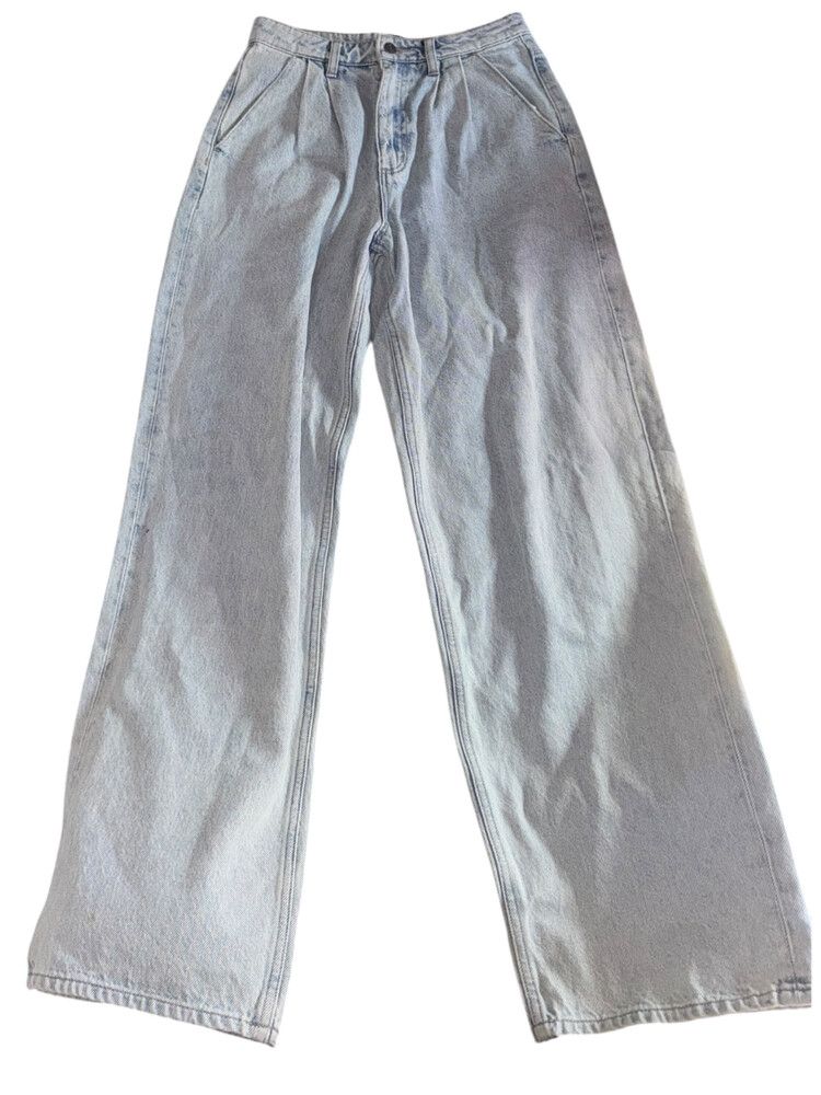 Lee Light Blue High Baggy Jeans