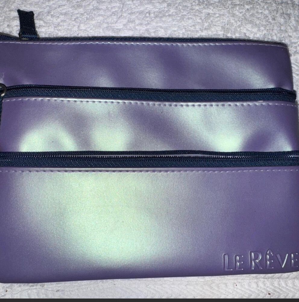 Le Reve Purple Iridescent Clutch