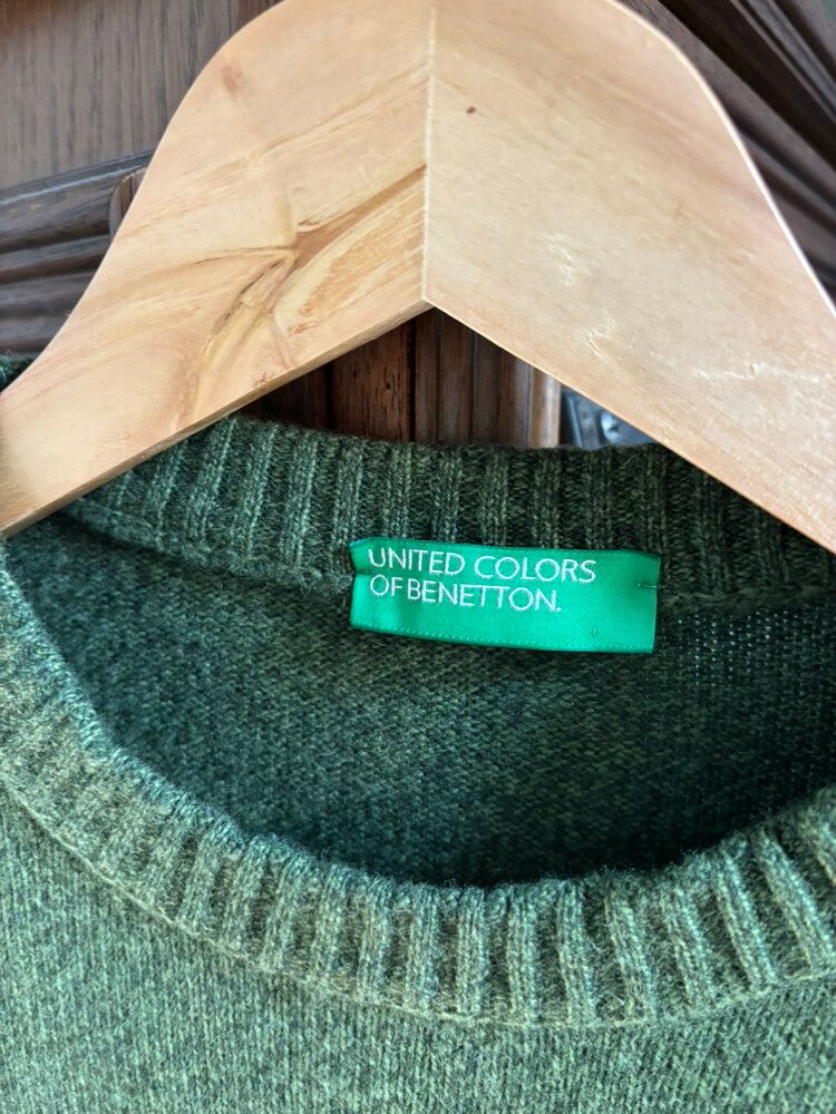 United Colors Of Benetton Green Jumper