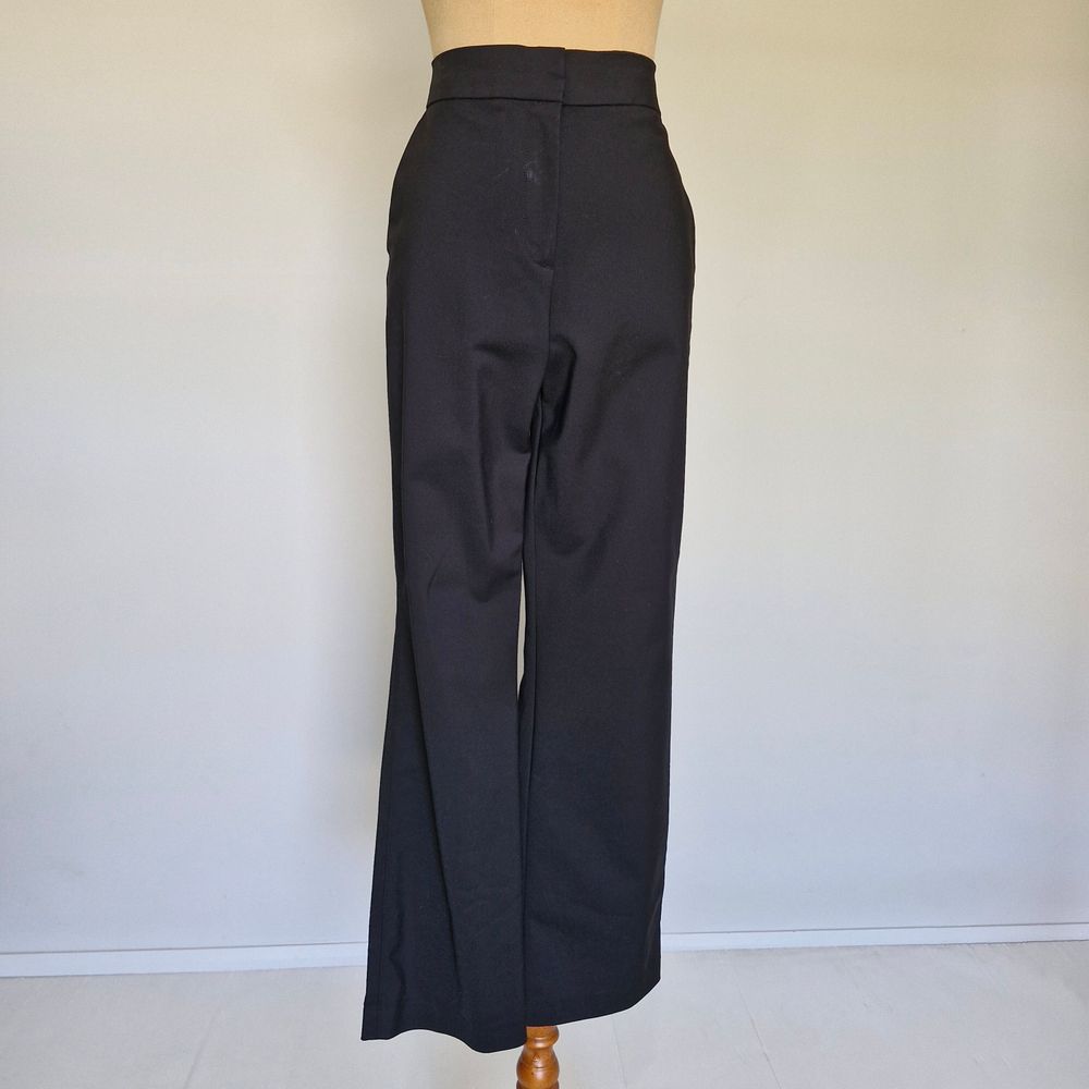 Witchery Black Classic Tapered High Rise Corporate Dress Pants Size 12