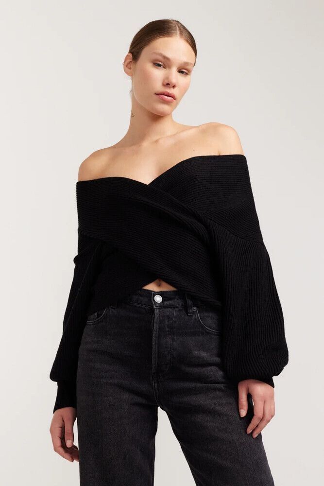 Henne Margot wrap knit, size L/XL