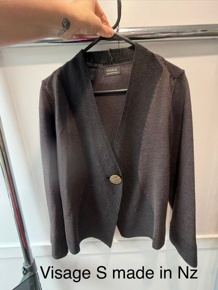 Visage Black Cardigan