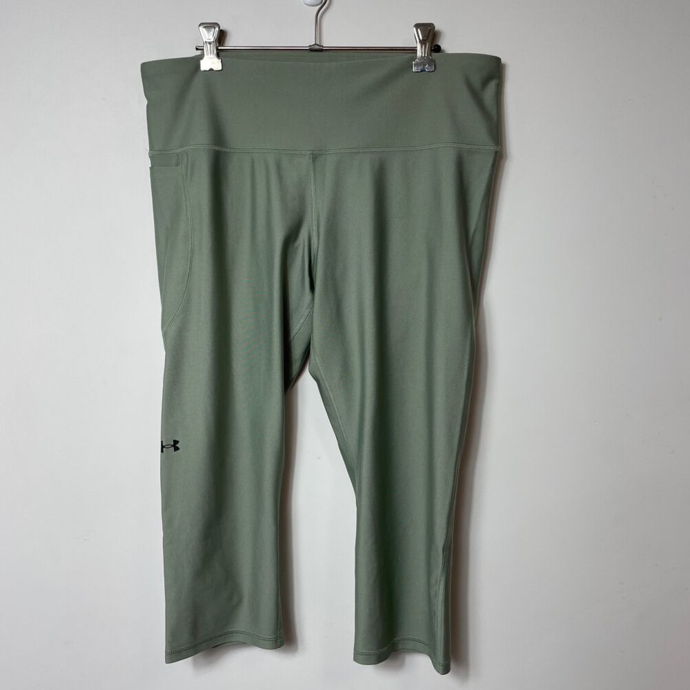 Under Armour Green Activewear Leggings 3/4 Length