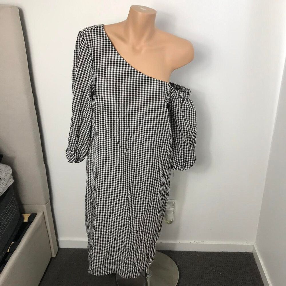 Target Black White Checkered Dress