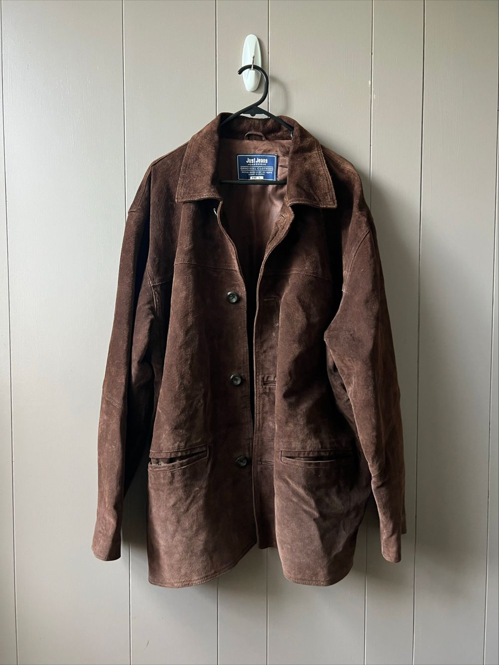 Just Jeans Brown Suede Jacket