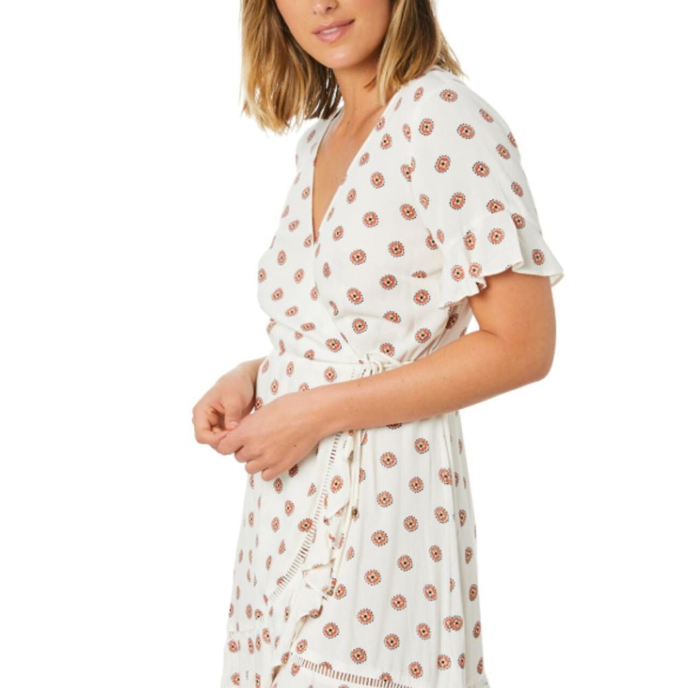 Tigerlily seiren mini wrap dress