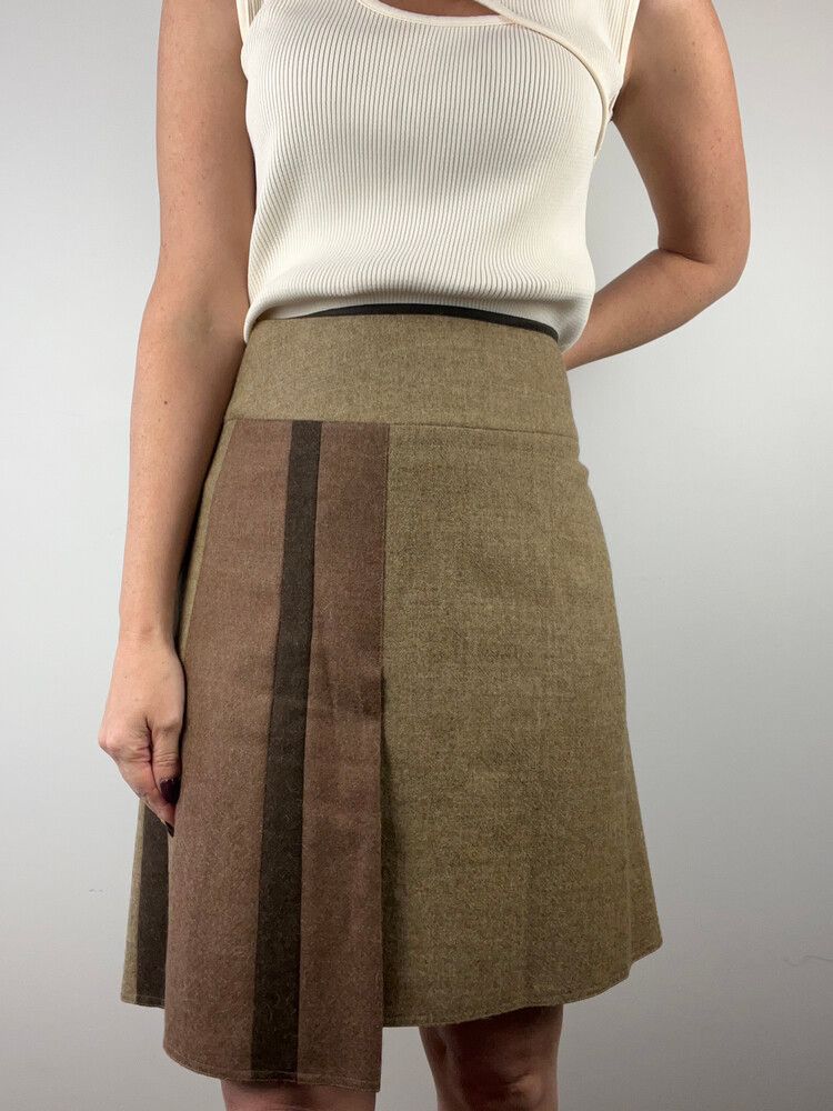 Scanlan Theodore Alpaca Wool Skirt