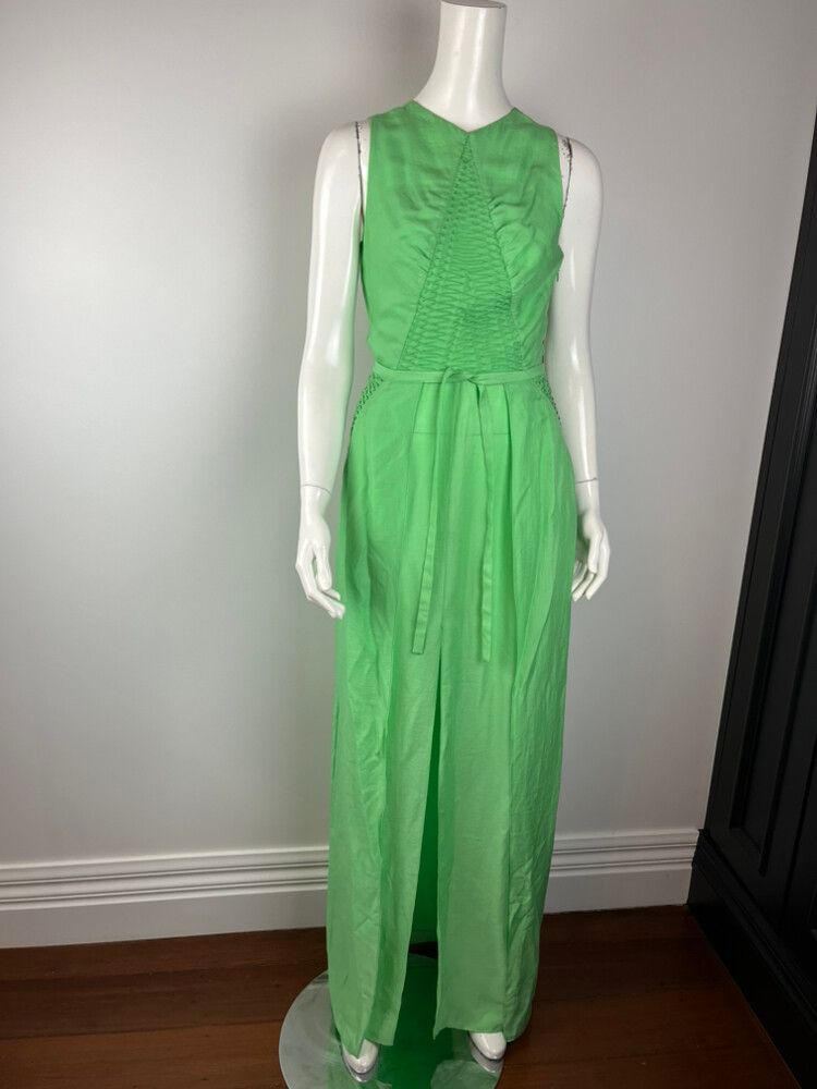 sass and bide green dress Sass and Bide - Lost in Toscana Dress (Size 14) – Goldie's main image 1