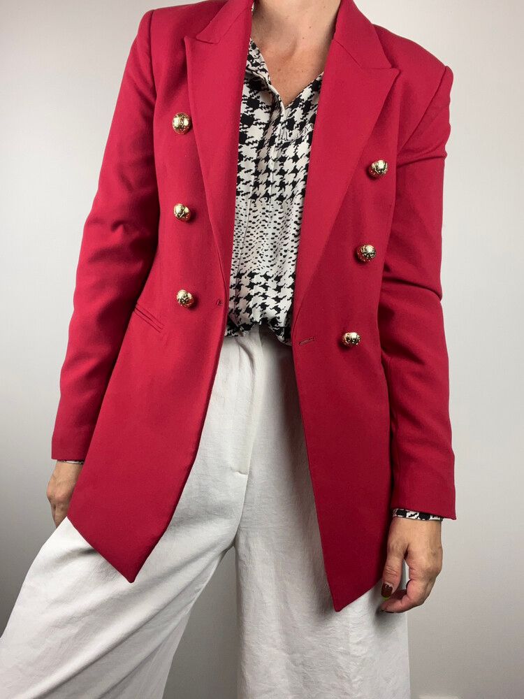 MNG Red Blazer