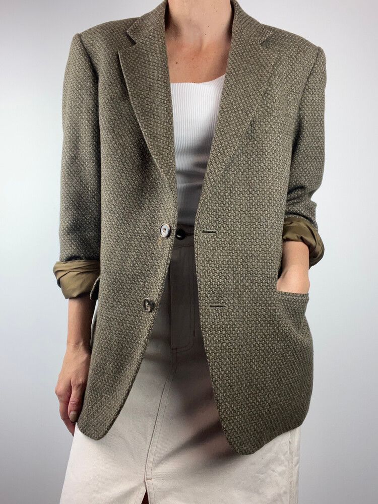 Vintage Wool Blazer