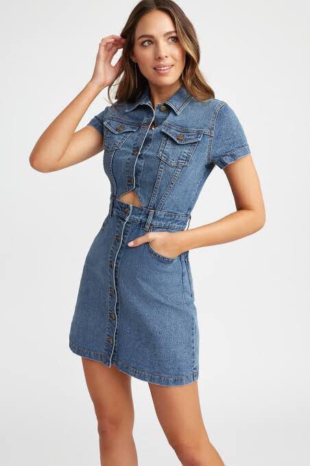 Kookai - Kookai Denim Dress on Designer Wardrobe