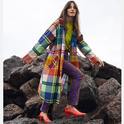 GORMAN Tartan Trip Trench Winter Sprayproof Raincoat Jacket Coat