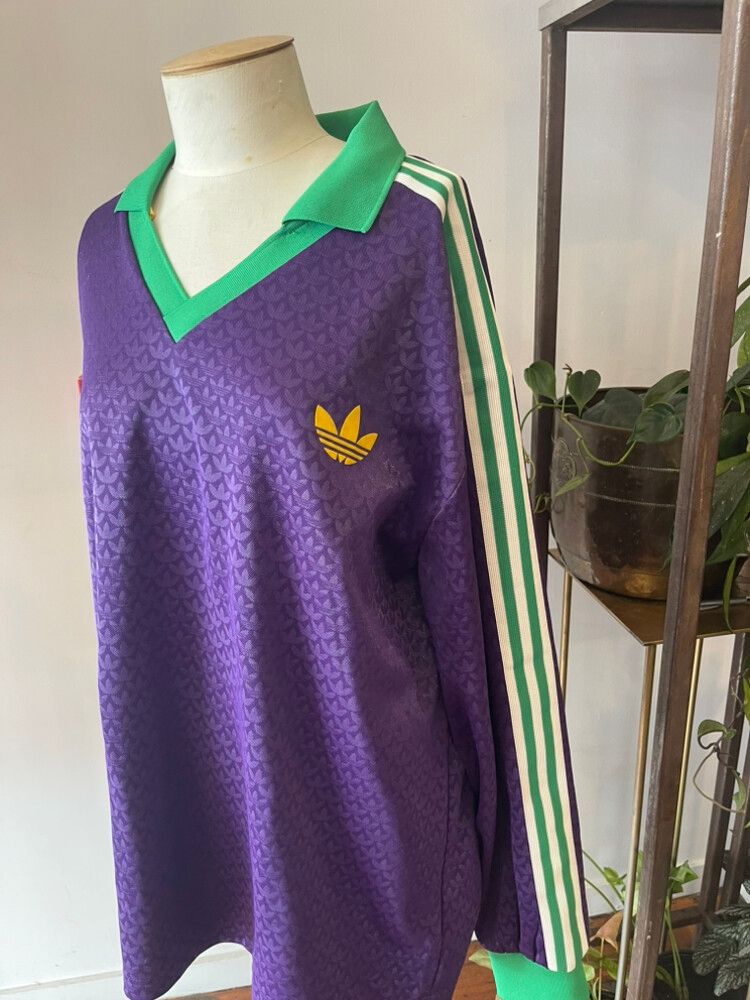Unisex Adidas Purple Green