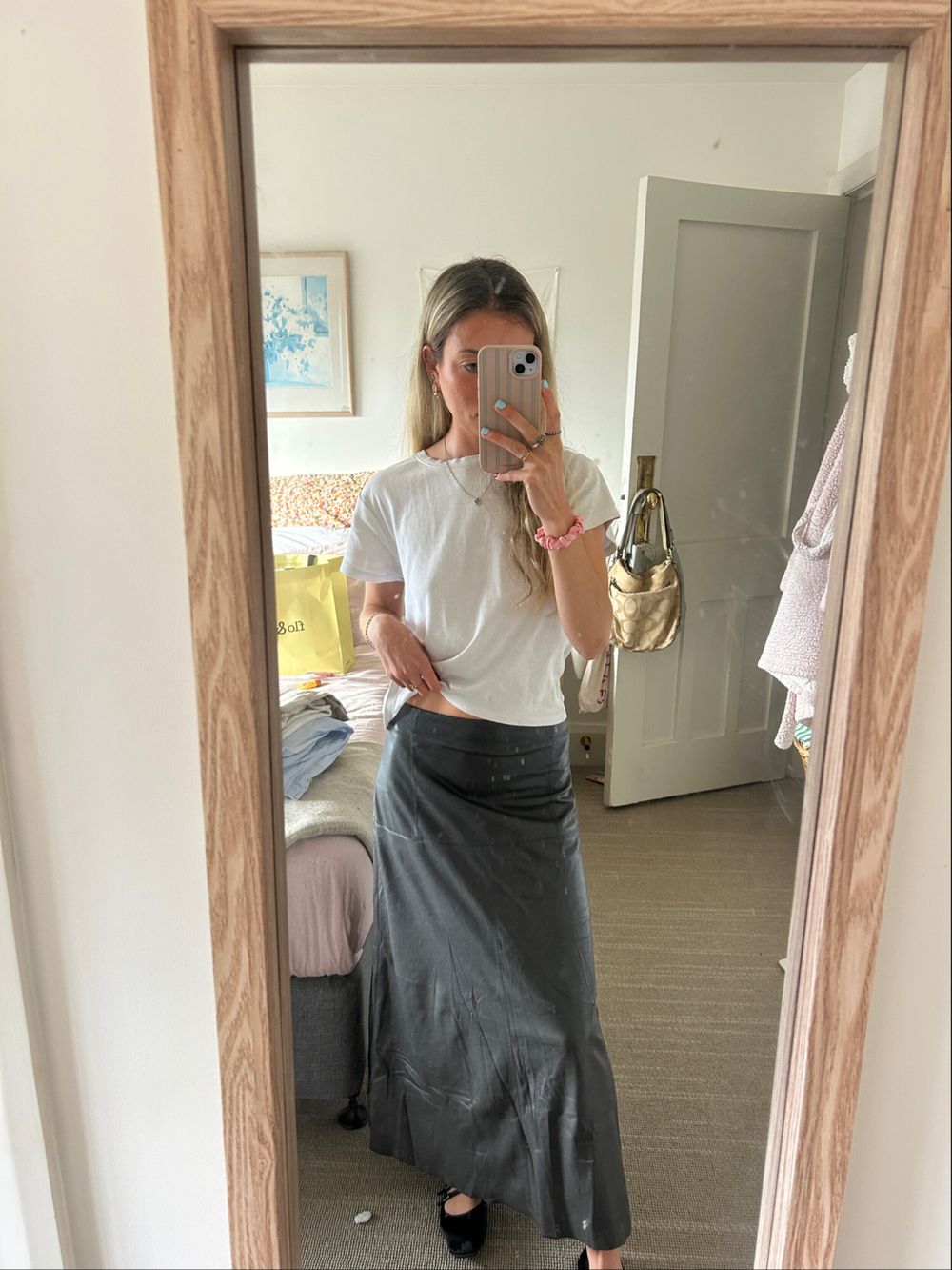 Country Road leather maxi