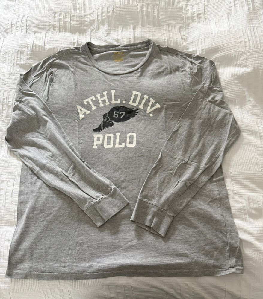 Polo Ralph Lauren Grey Long Sleeve T-Shirt