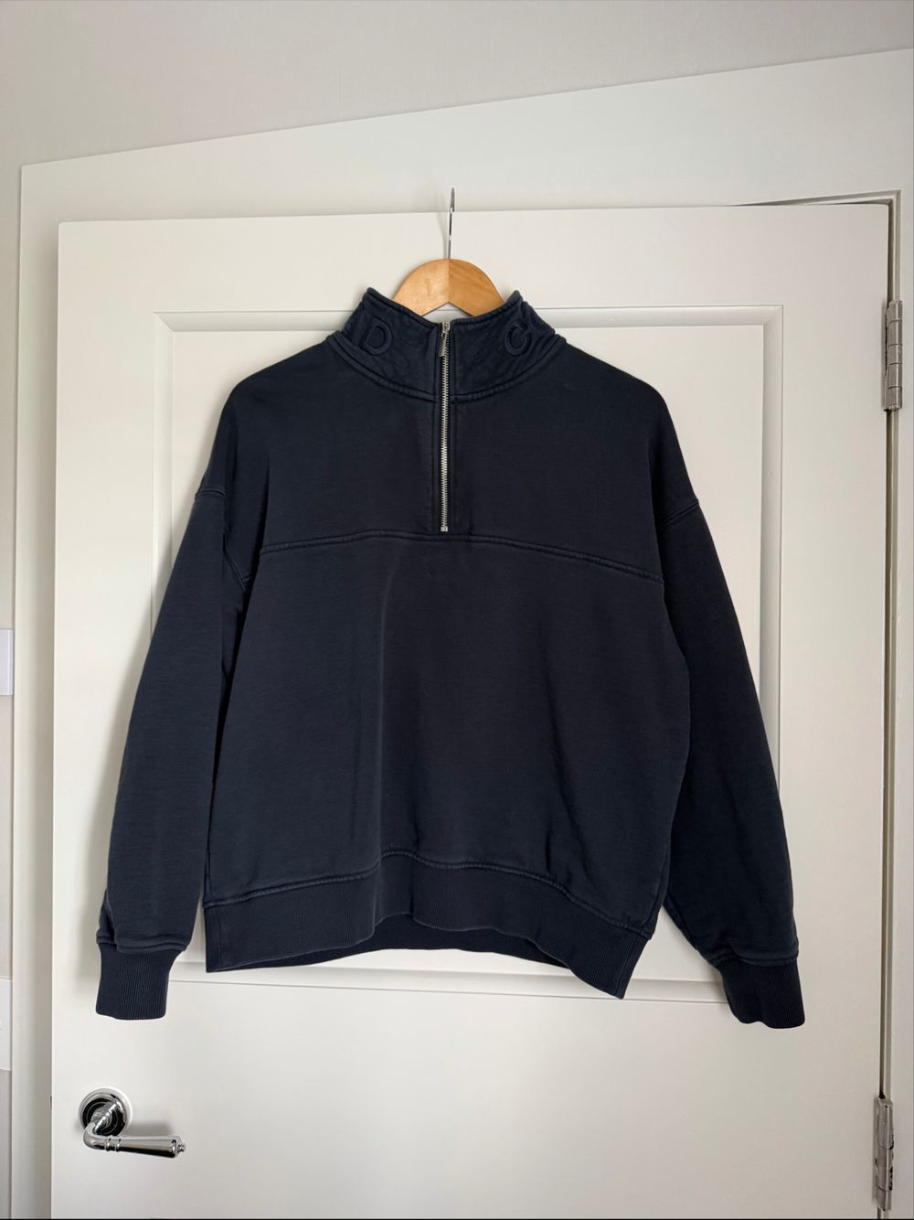 Country Road Navy Half-Zip Sweatshirt
