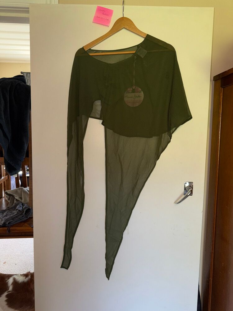 Annah Stretton Jana Jem Top Olive