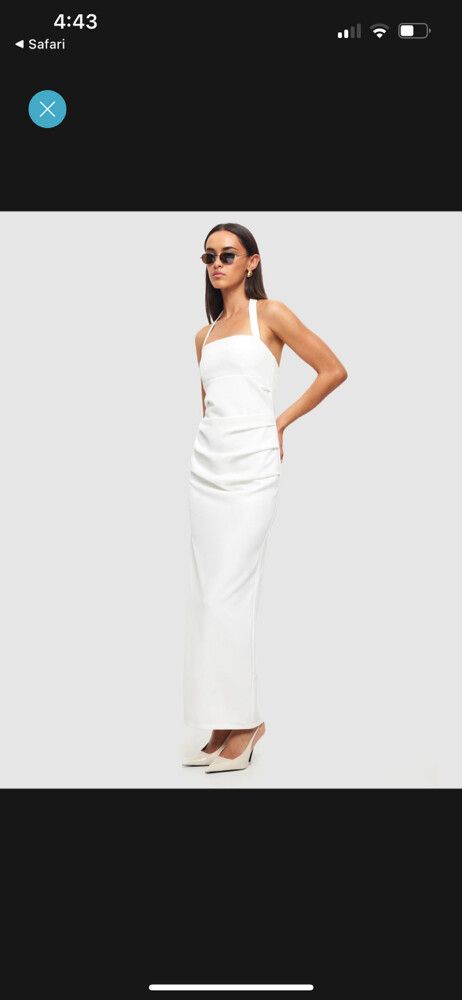 knee length dresses for ladies LIONESS 1999 Maxi Dress Onyx– Selfie Leslie