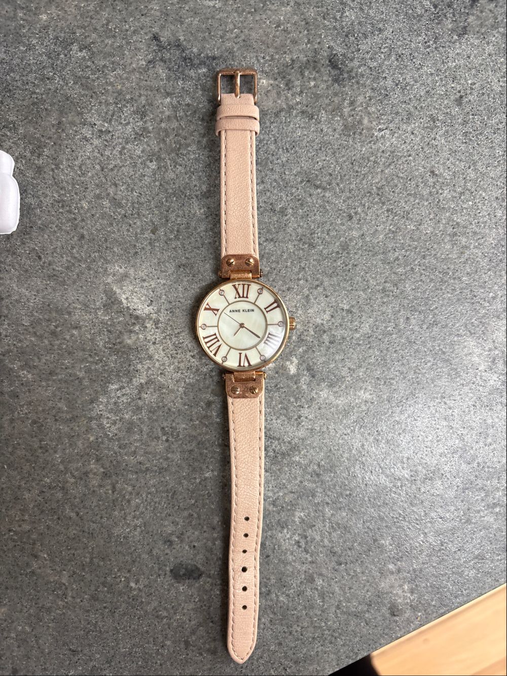 Anne Klein Leather Watch