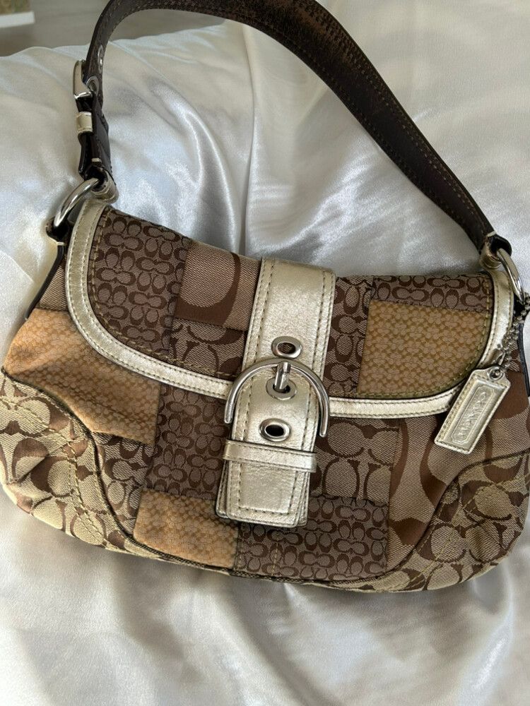 1899 Ccach Patchwork Signature Shoulder
