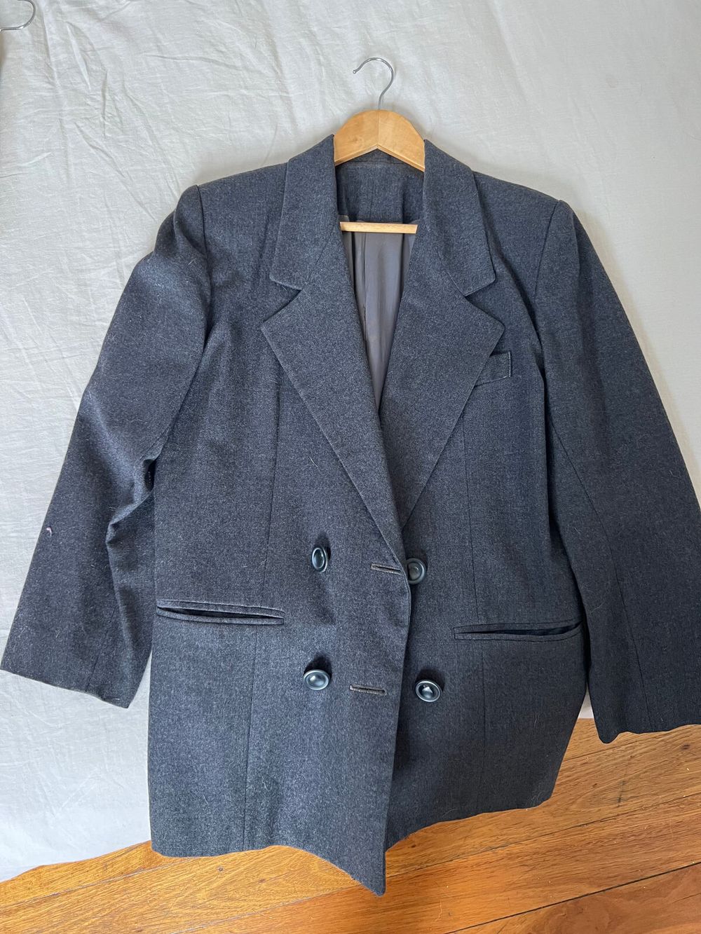 Vintage Cacharel grey blazer