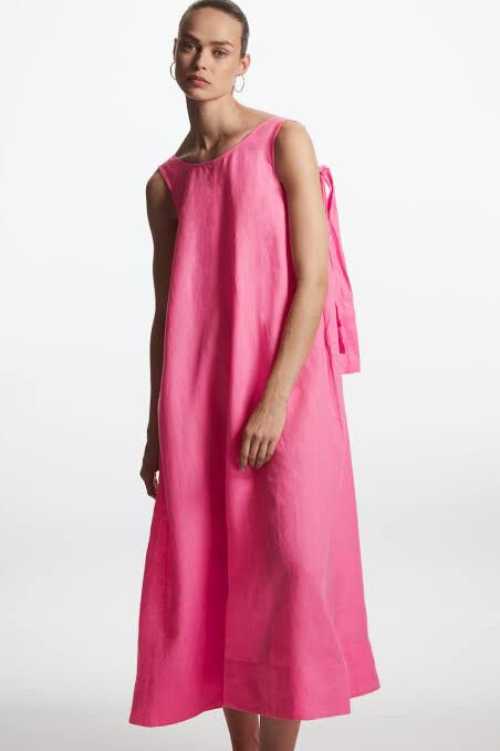 COS - COS Linen Sun Dress on Designer Wardrobe COS - COS Linen Sun Dress on Designer Wardrobe