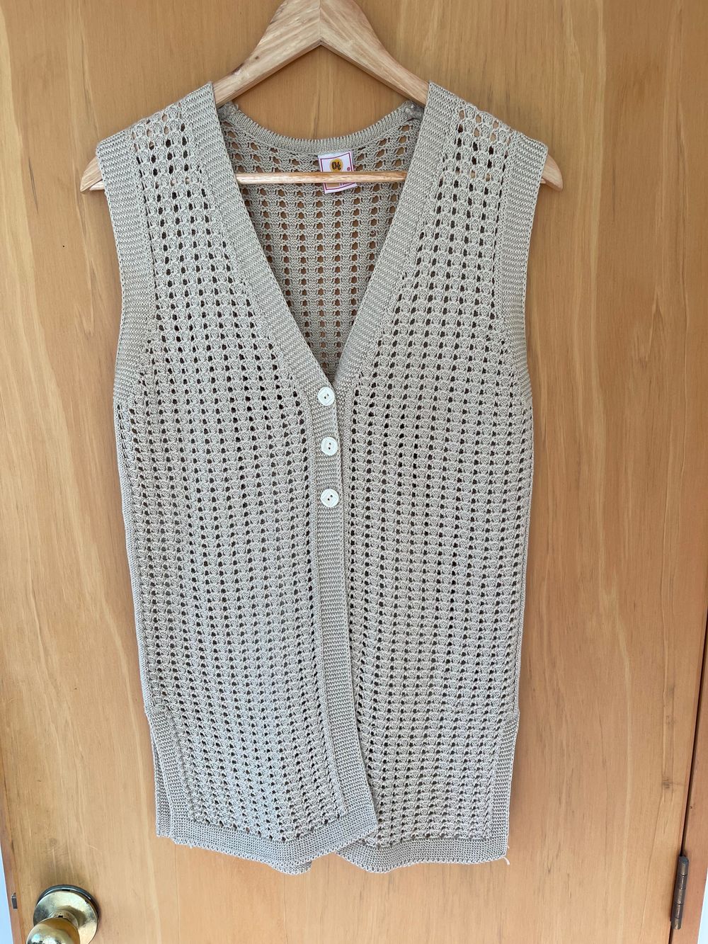 Crochet beach top