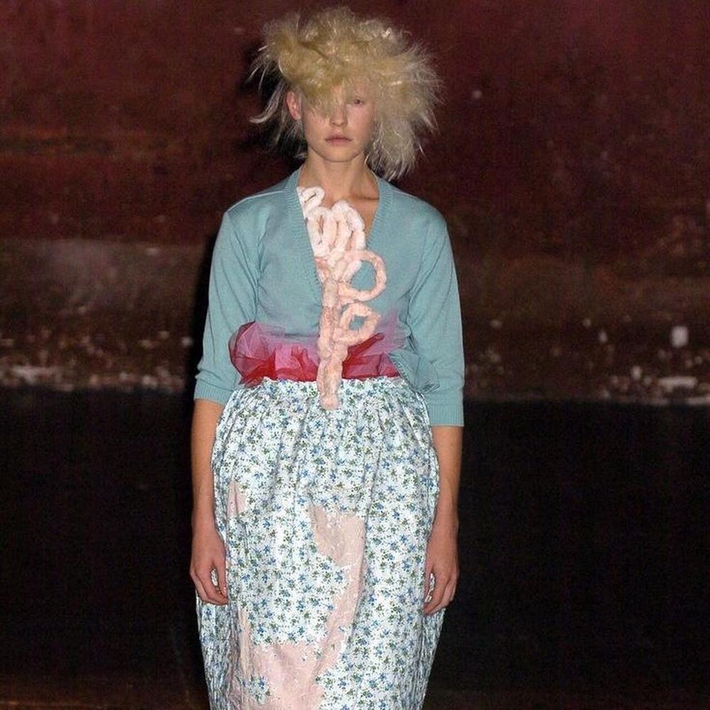 UNDERCOVER 2005 S/S But Beautiful II Cardigan