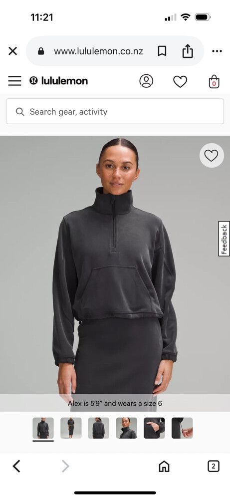 Brushed Softstreme Half Zip