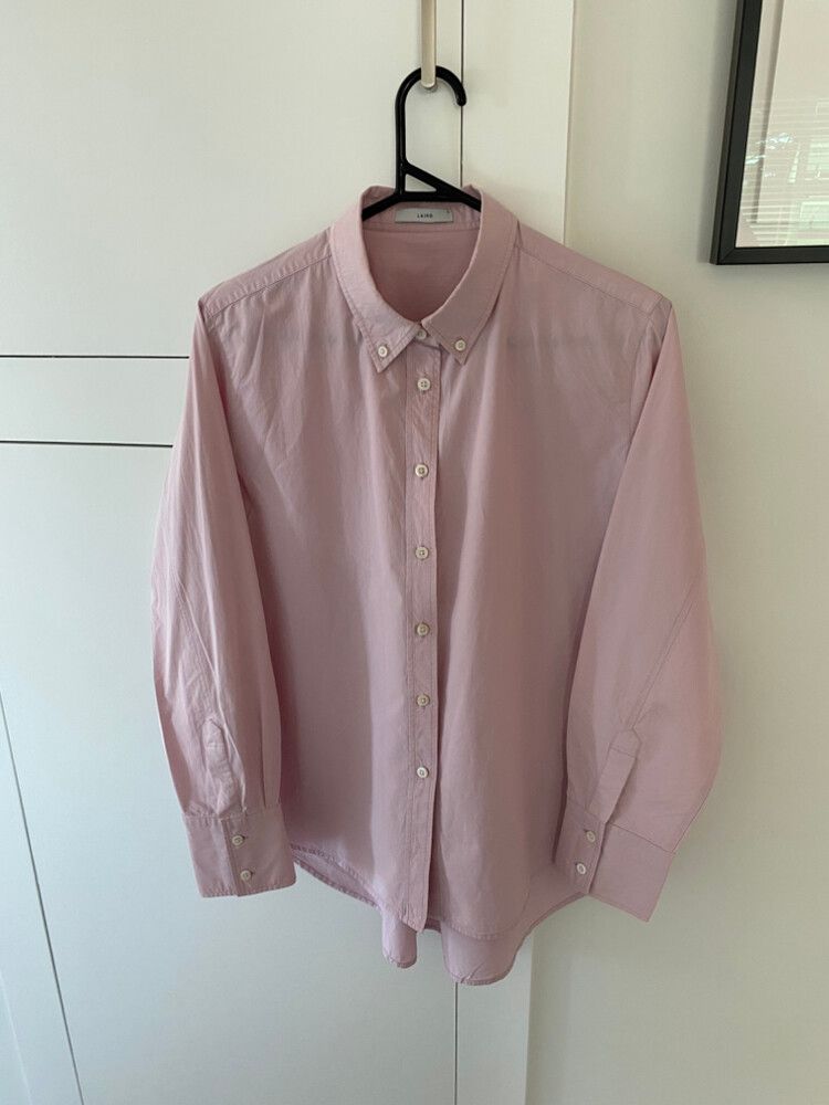 Laing - Walt Cotton Shirt - Rose - Size Large
