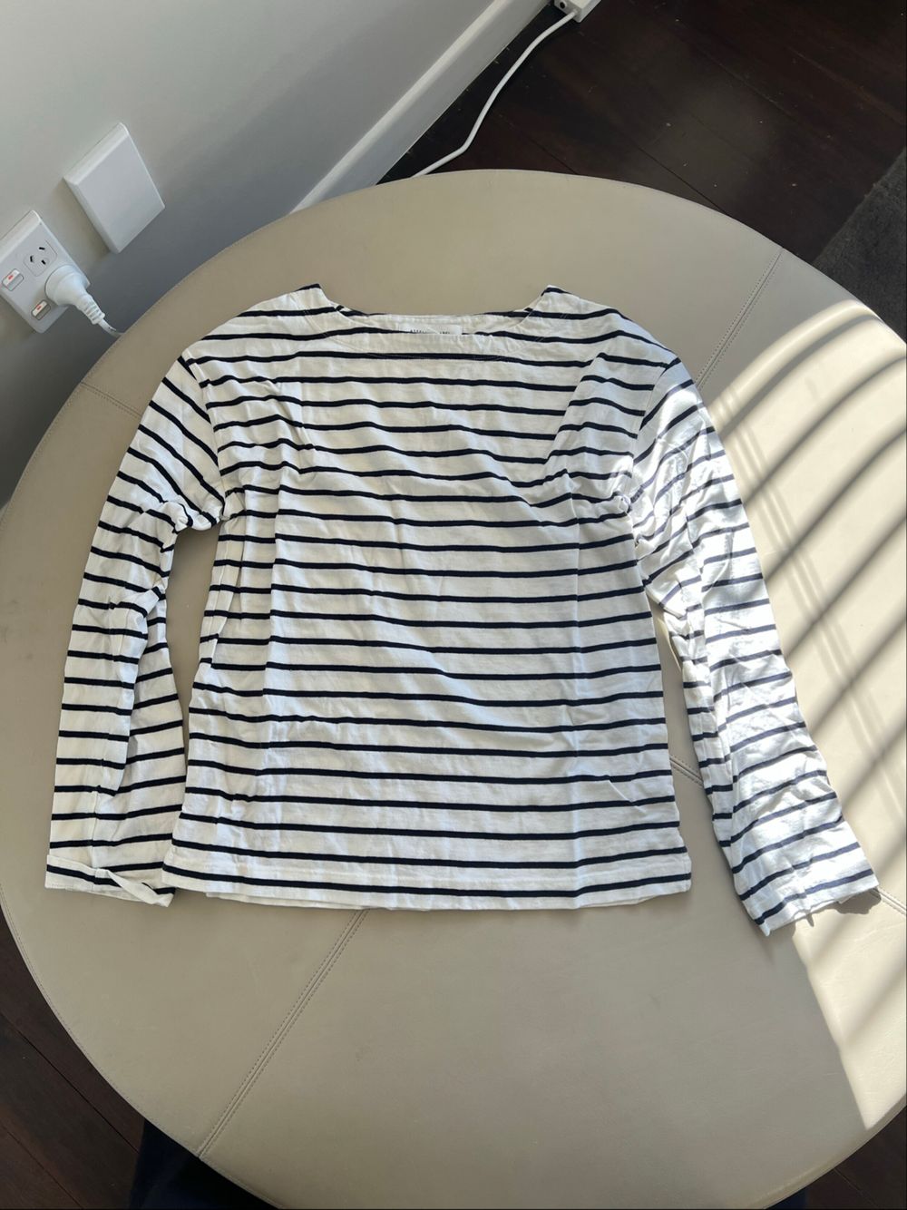Assembly Label Striped Long Sleeve Top