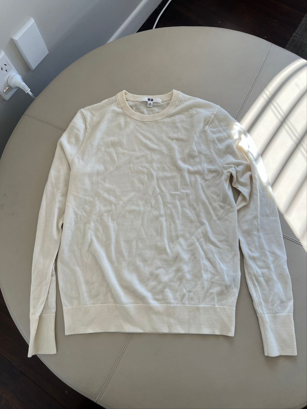 Uniqlo Cream Wool Jumper