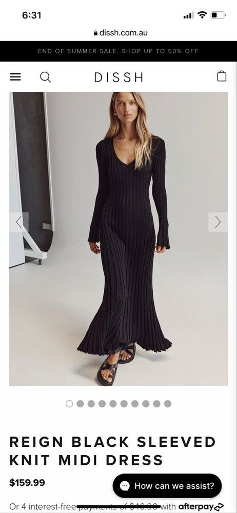 dissh reign knit dress 2508KS1221886_NAVY