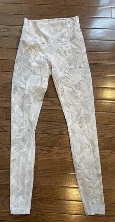 Align Lululemon Leggings White / Grey