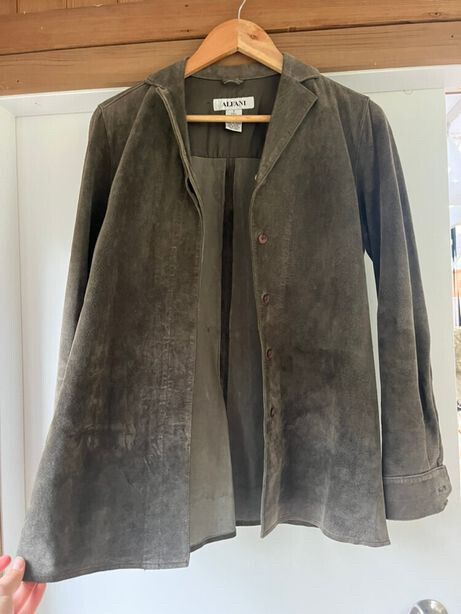 vintage suede jacket