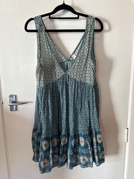 Tigerlily Blue Print Dress
