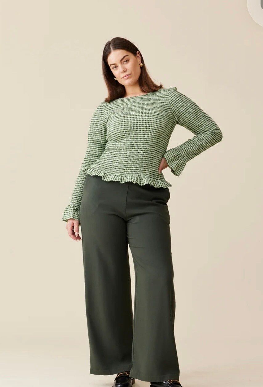 Ruby Firebird Pants Green Gable